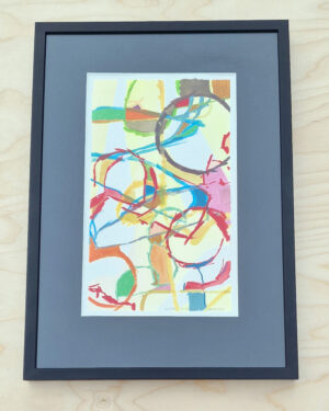 NOBEL_ORI_no11_ram Original Nobelpris skiss till diplom Anja Richardt Krabbe