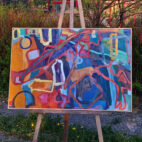 Ett kast till, fånga! Tavla, Anja Richardt Krabbe