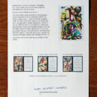 Âkthetsintyg Nobelskiss 2022 fine art print no 10