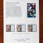 Âkthetsintyg Nobelskiss 2022 fine art print no 3