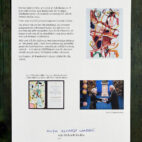 Âkthetsintyg Nobelskiss 2023 fine art print no 9