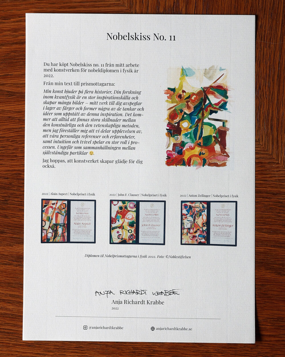 N-ORI-22_11_c Âkthetsintyg Nobel skiss no 11 2022