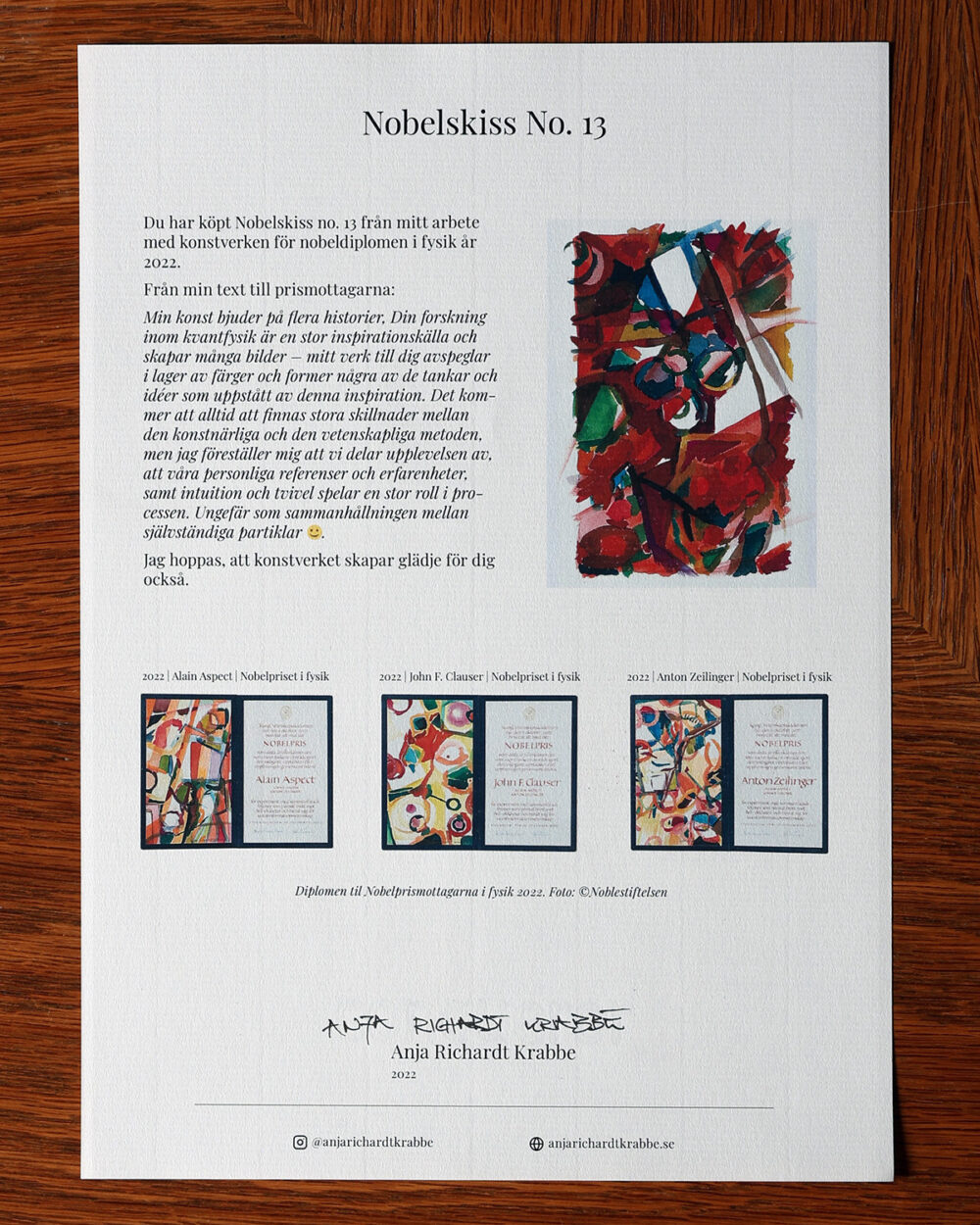 N-ORI-22_13_c Âkthetsintyg Nobel skiss no 13 2022